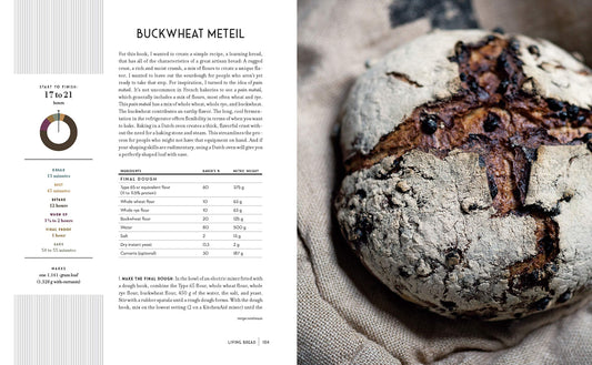 Living Bread: Tradition and Innovation in Artisan Bread Making: A Baking Book - Myte Books