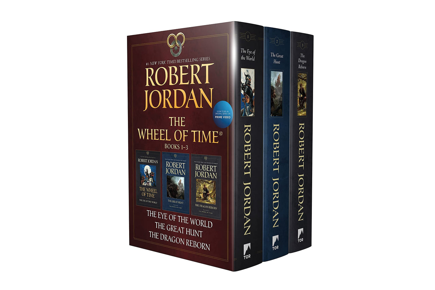 Wheel of Time Paperback Boxed Set I: The Eye of the World, The Great Hunt, The Dragon Reborn