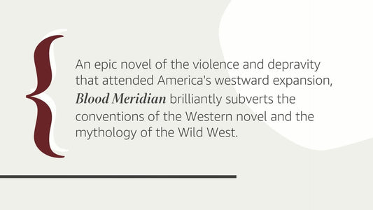 Blood Meridian: Or the Evening Redness in the West (Modern Library (Hardcover))