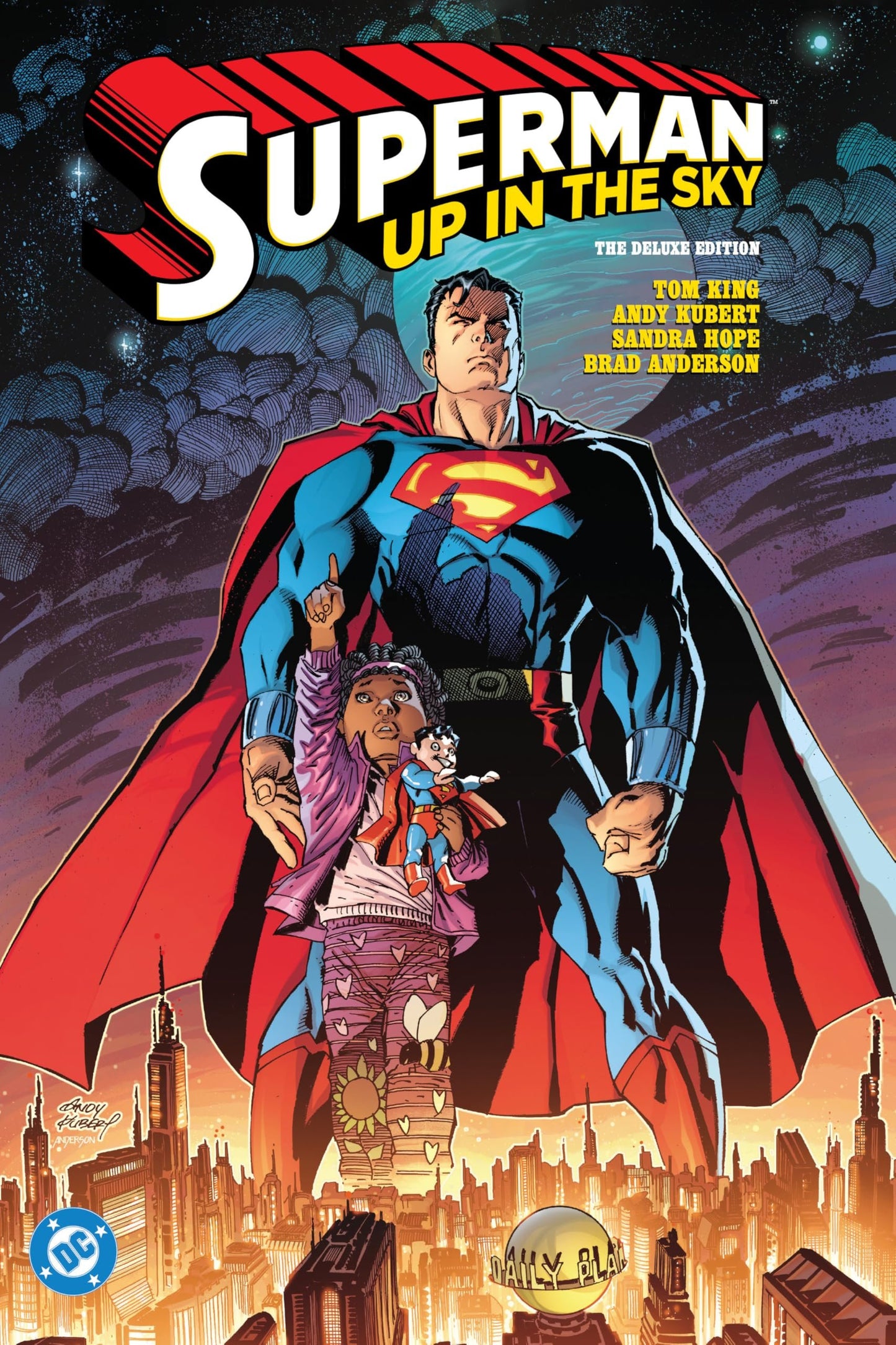 Superman Up in the Sky