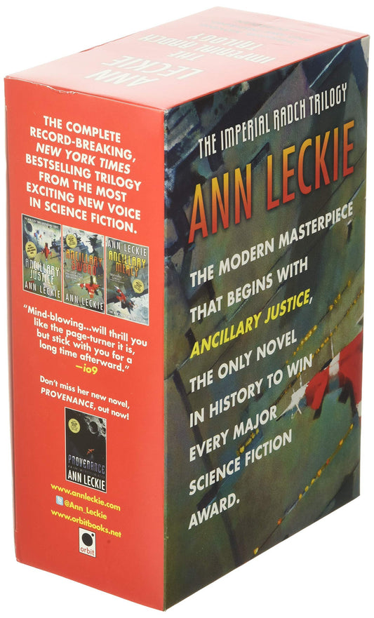 The Imperial Radch Boxed Trilogy: Ancillary Justice, Ancillary Sword, and Ancillary Mercy (The Imperial Radch Trilogy)