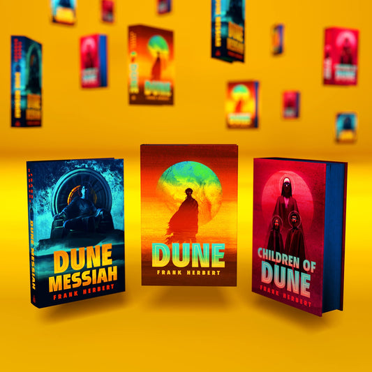 Frank Herbert's Dune Saga 3-Book Deluxe Hardcover Boxed Set: Dune, Dune Messiah, and Children of Dune