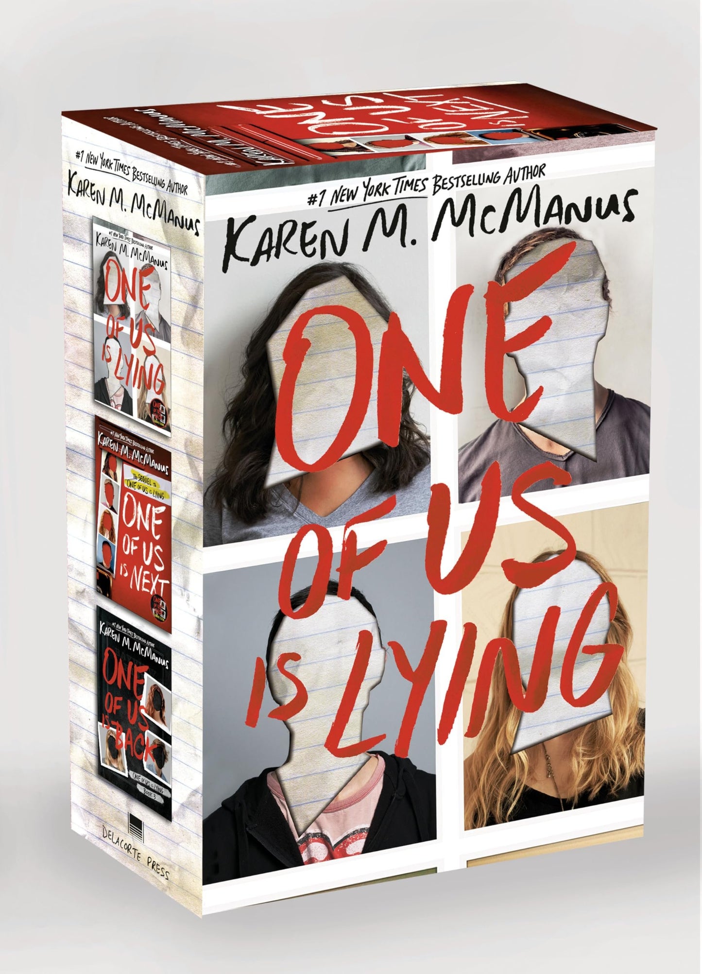 One of Us Is Lying Series Paperback Boxed Set: One of Us Is Lying; One of Us Is Next; One of Us Is Back - Myte Books
