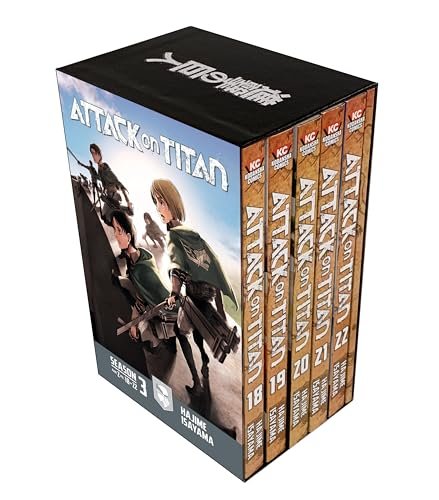 Attack on Titan Season 3 Part 2 Manga Box Set (Attack on Titan Manga Box Sets)