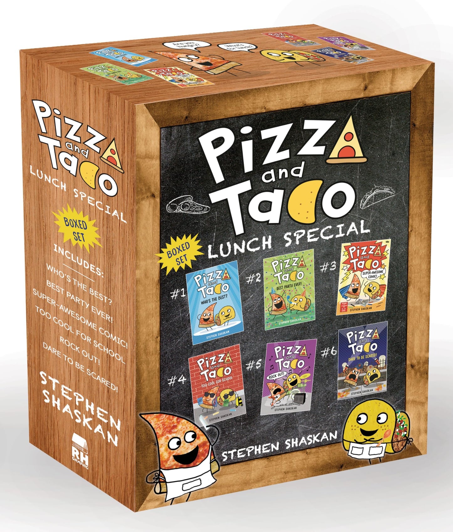 Pizza and Taco Lunch Special: 6-Book Boxed Set: Books 1-6 (A Graphic Novel Boxed Set) - Myte Books