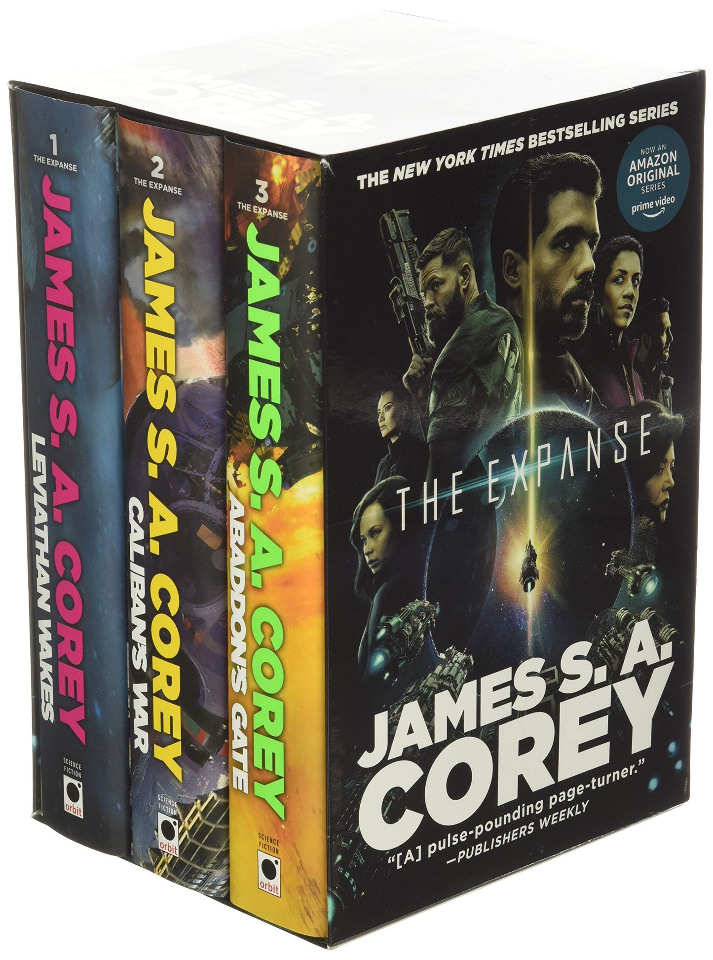 The Expanse Hardcover Boxed Set: Leviathan Wakes, Caliban's War, Abaddon's Gate: Now a Prime Original Series