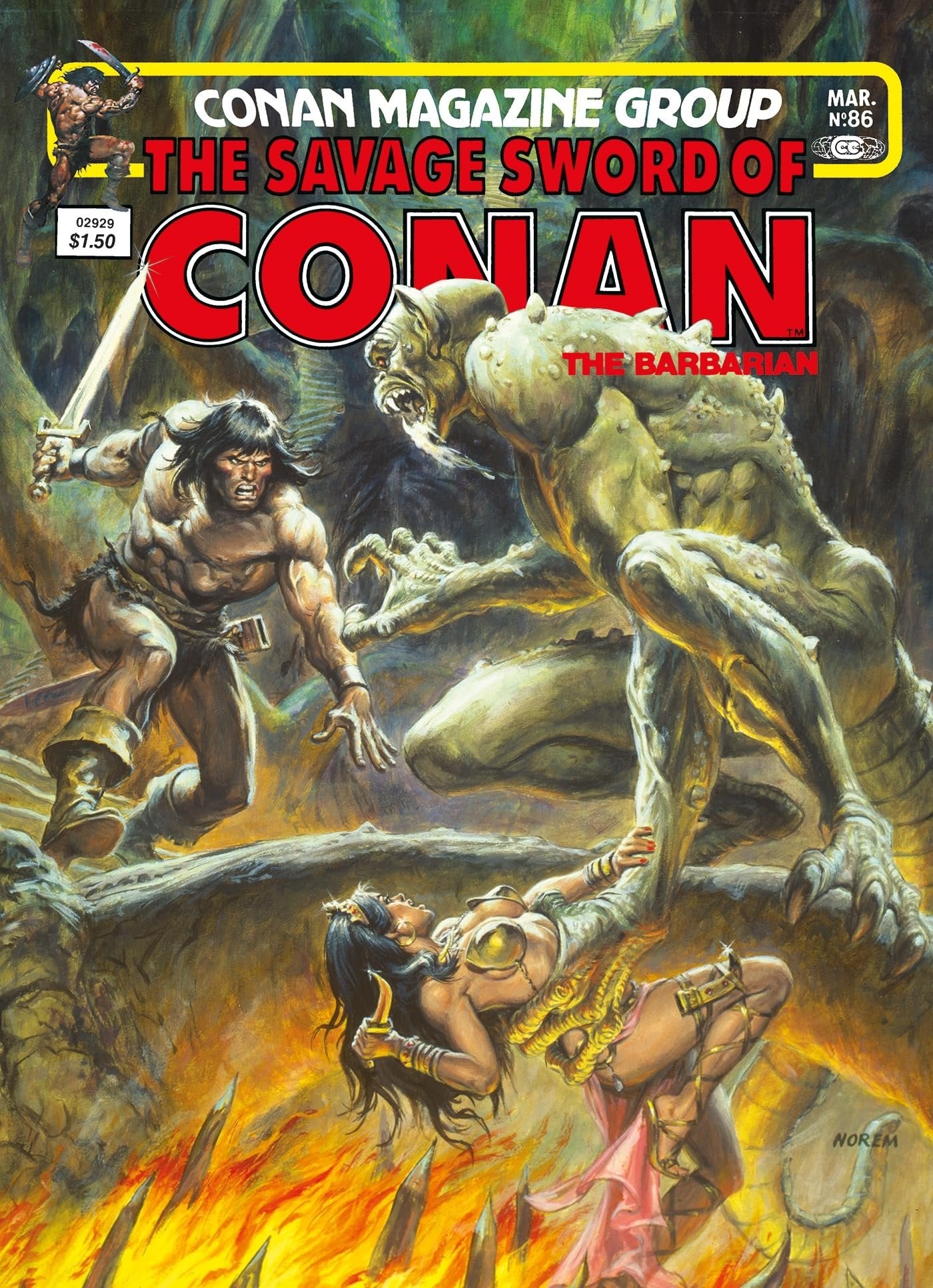 The Savage Sword Of Conan: The Original Comics Omnibus Vol.6 (SAVAGE SWORD OF CONAN OMNIBUS) - Myte Books