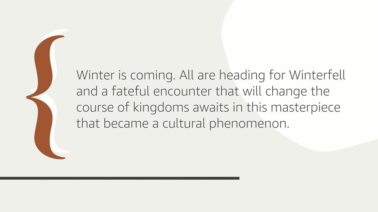 A Game of Thrones