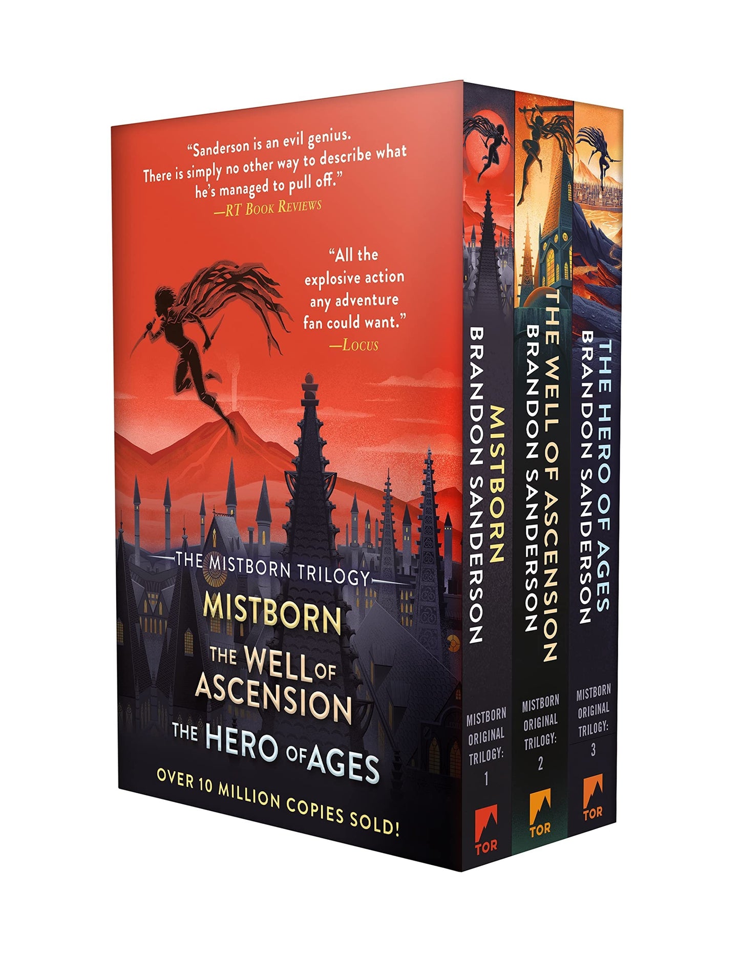 Mistborn Trilogy TPB Boxed Set: Mistborn, The Well of Ascension, The Hero of Ages (The Mistborn Saga) - Myte Books