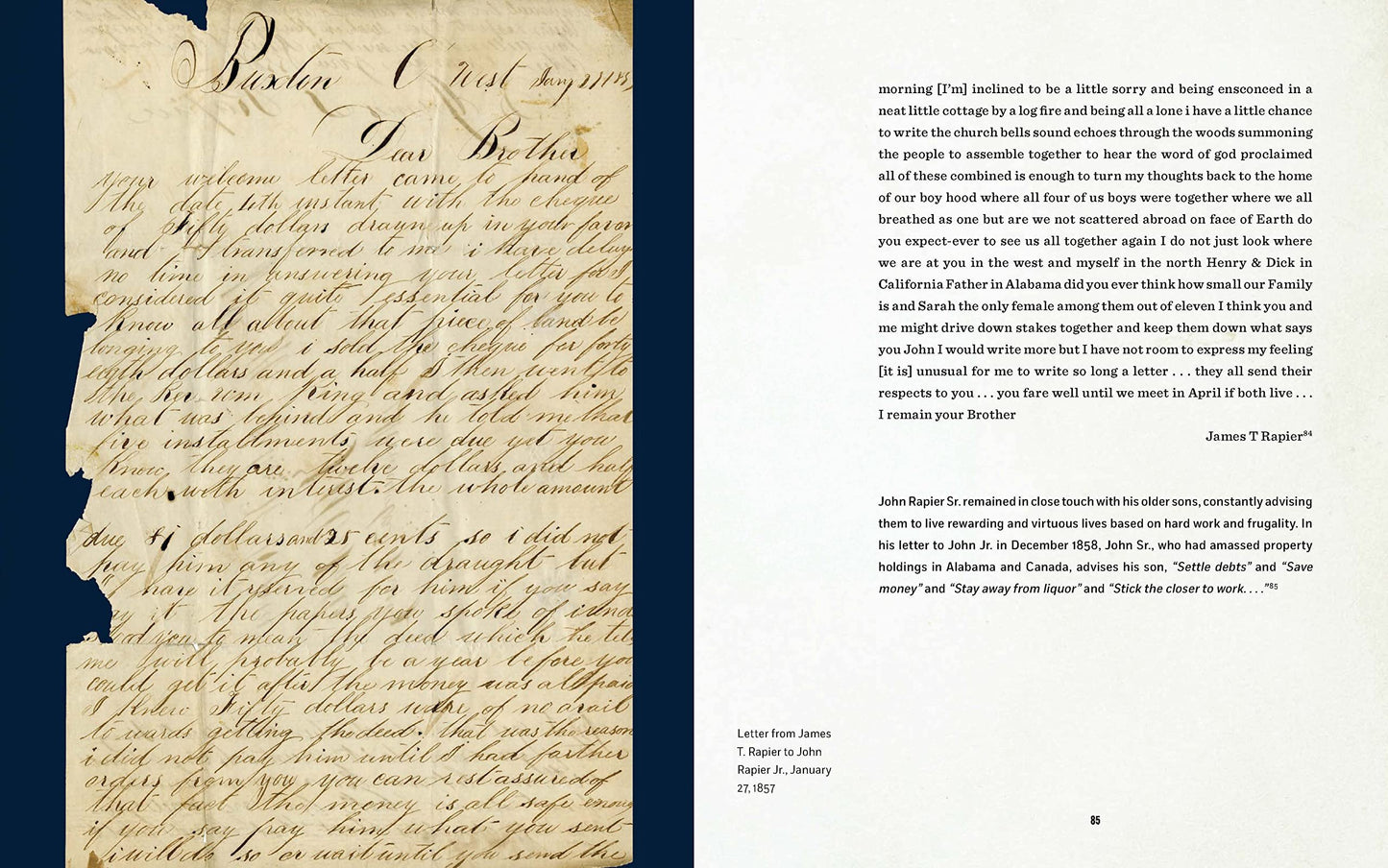 "I Can't Wait to Call You My Wife": African American Letters of Love and Family in the Civil War Era