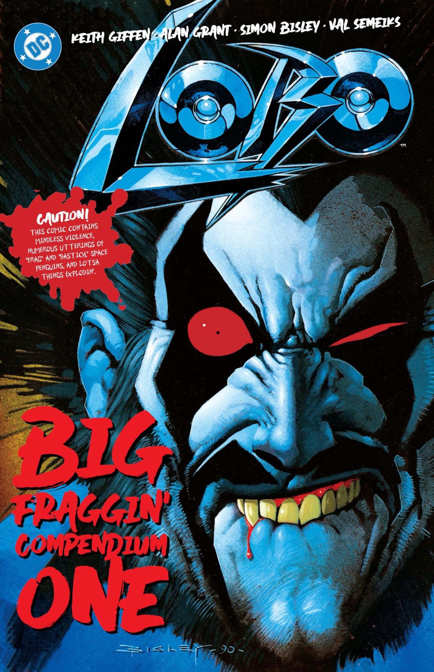 Lobo Big Fraggin Compendium Book One (DC Lobo) - Myte Books