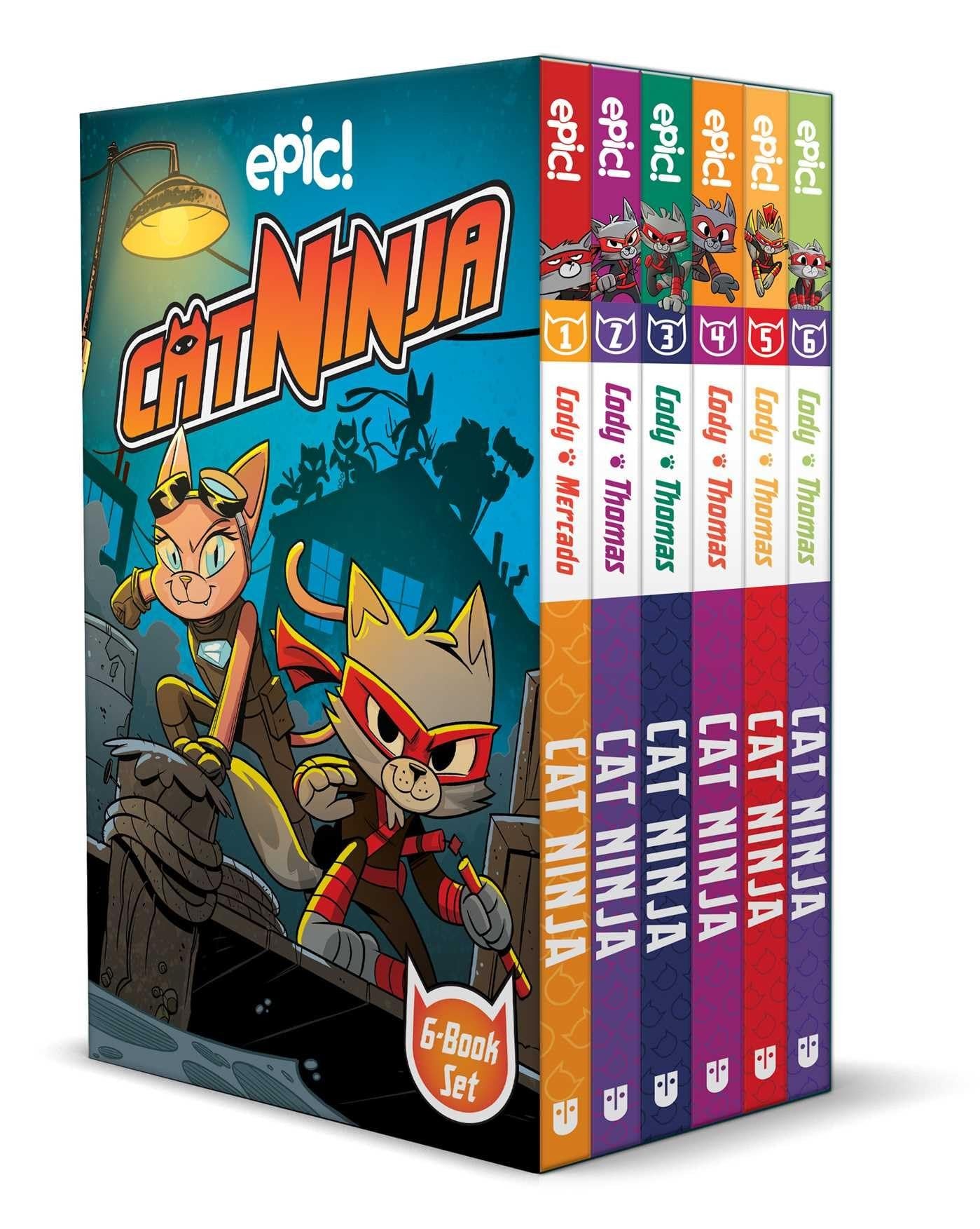 Cat Ninja Box Set Books 1–6 - Myte Books