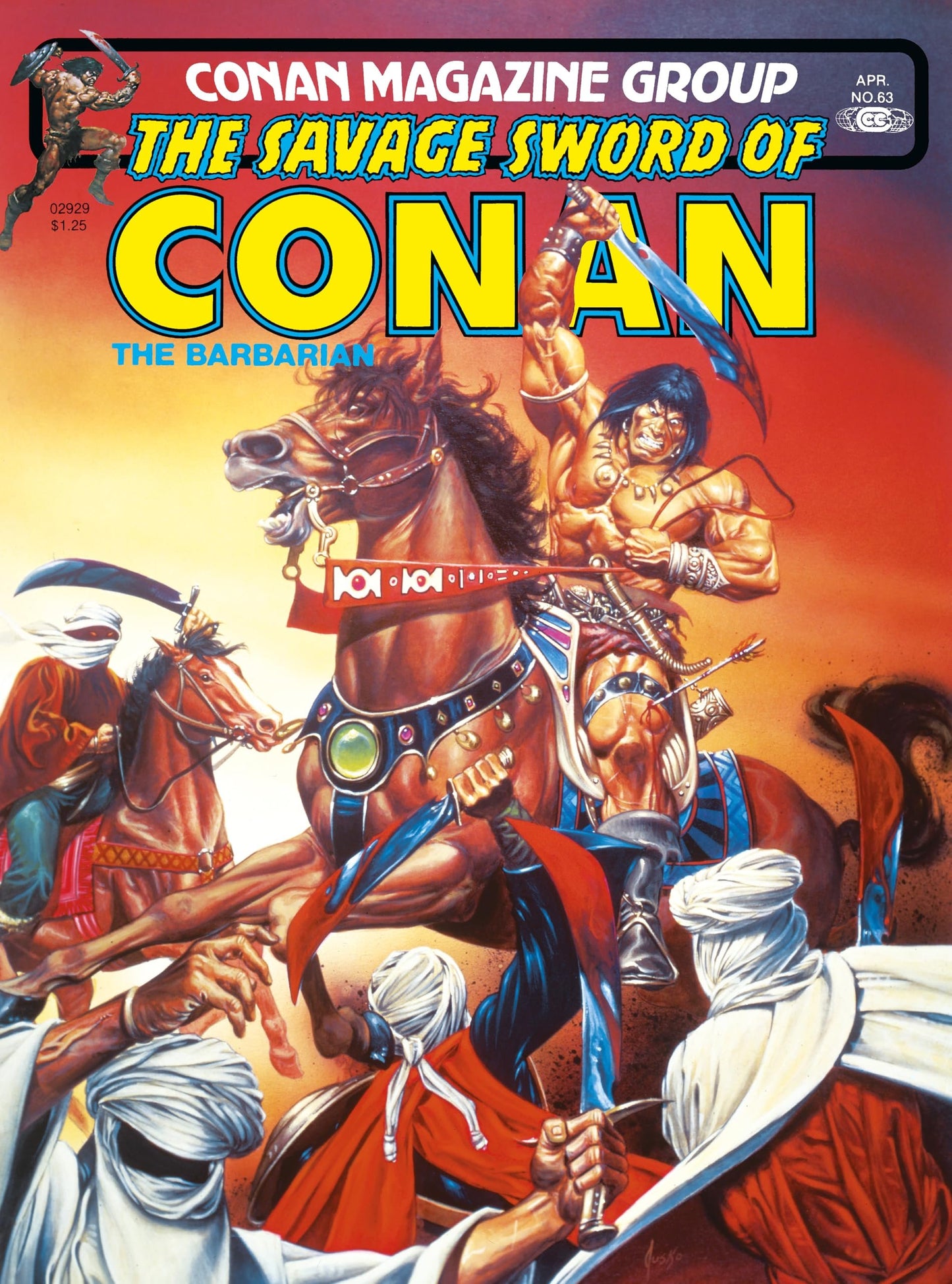 The Savage Sword Of Conan: The Original Comics Omnibus Vol.5 - Myte Books