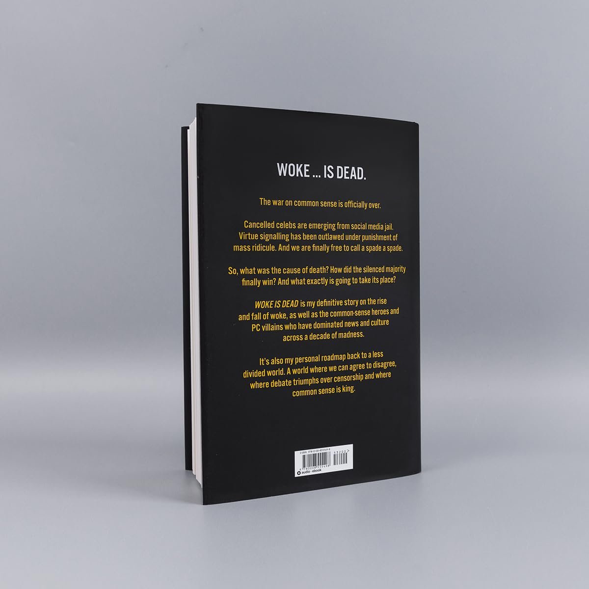 Woke Is Dead Book - Common Sense Triumphs in a Mad World