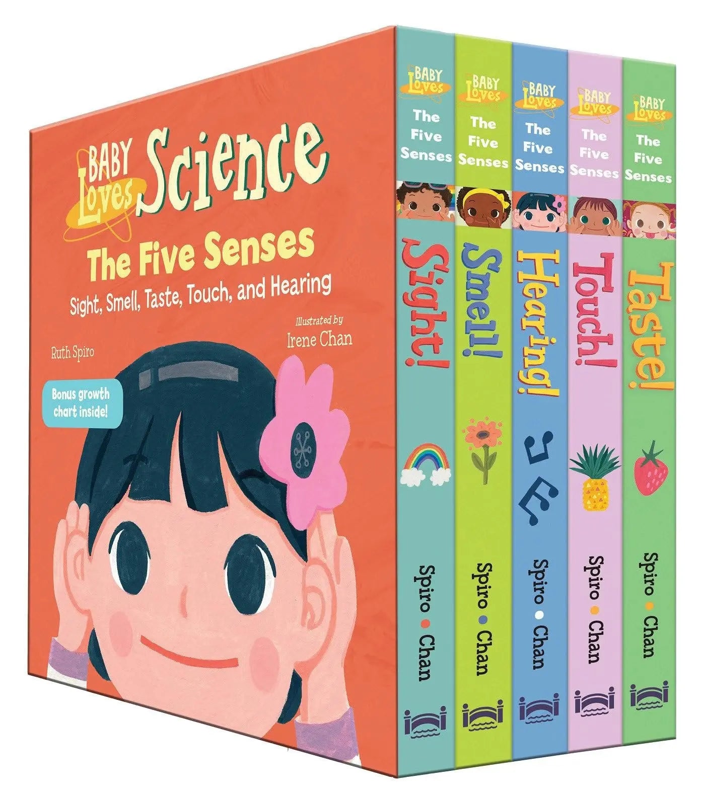 Baby Loves the Five Senses Boxed Set (Baby Loves Science) - Myte Books