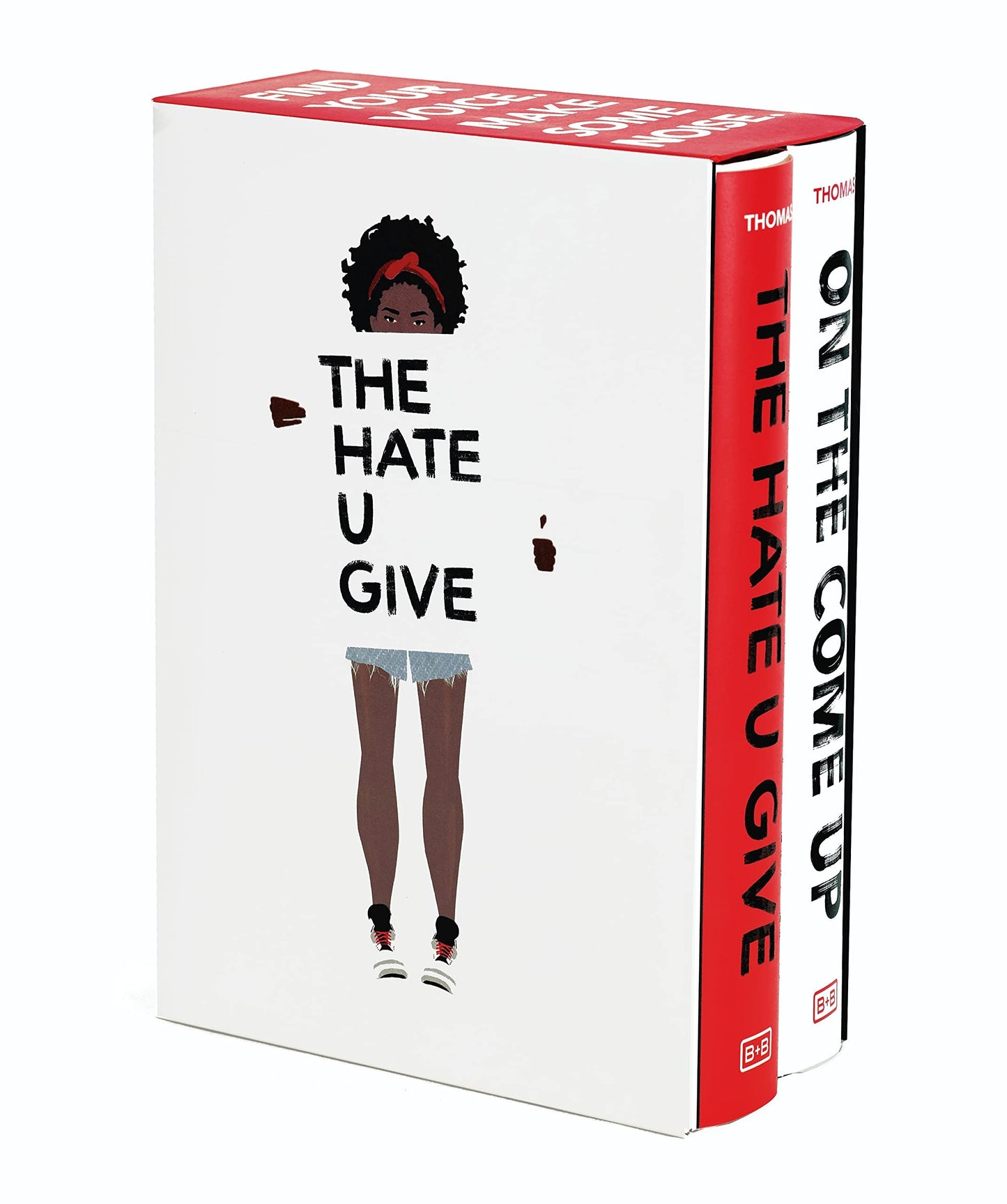 Angie Thomas 2-Book Hardcover Box Set: The Hate U Give and On the Come Up