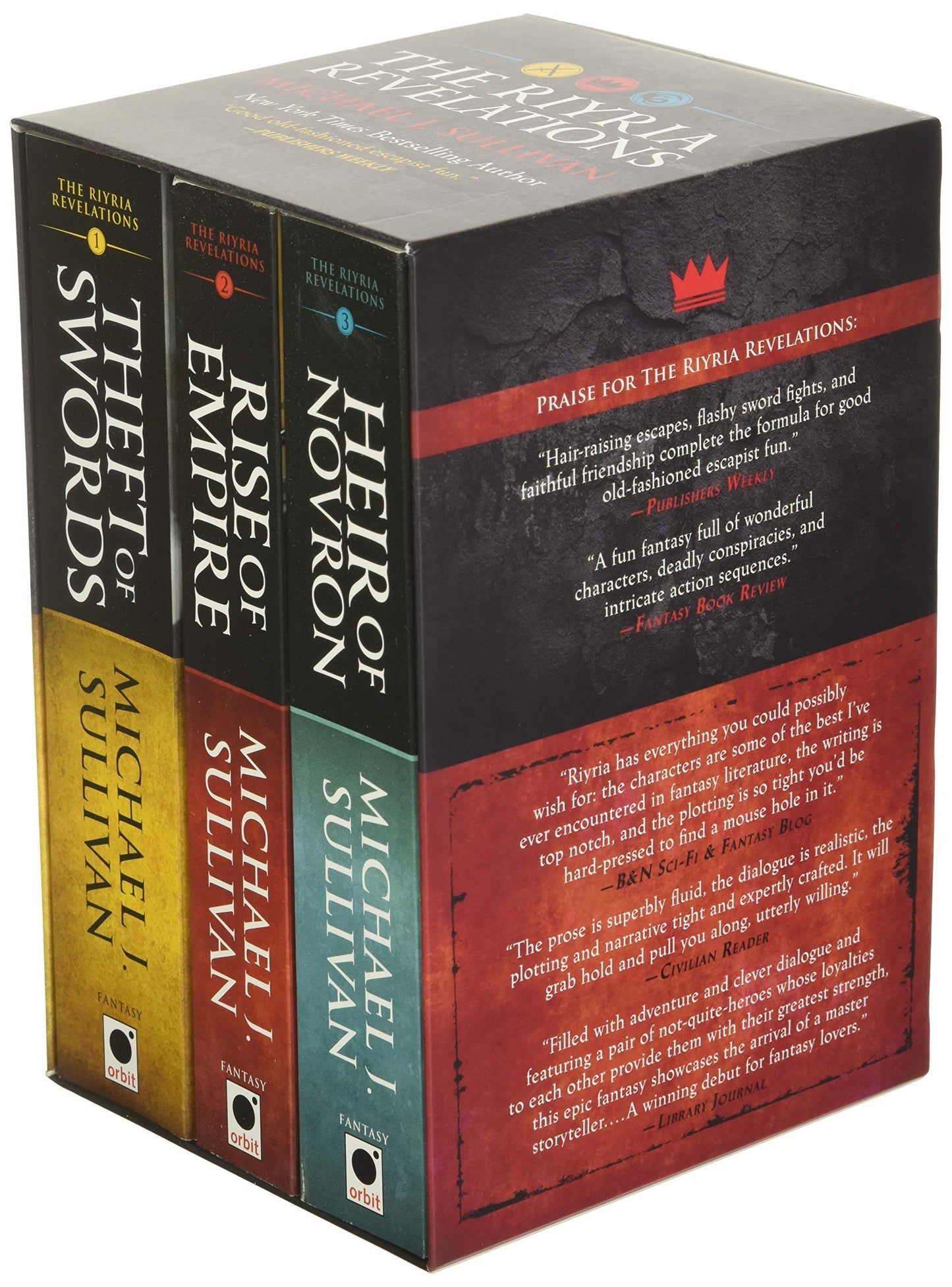 The Riyria Revelations: Theft of Swords, Rise of Empire, Heir of Novron