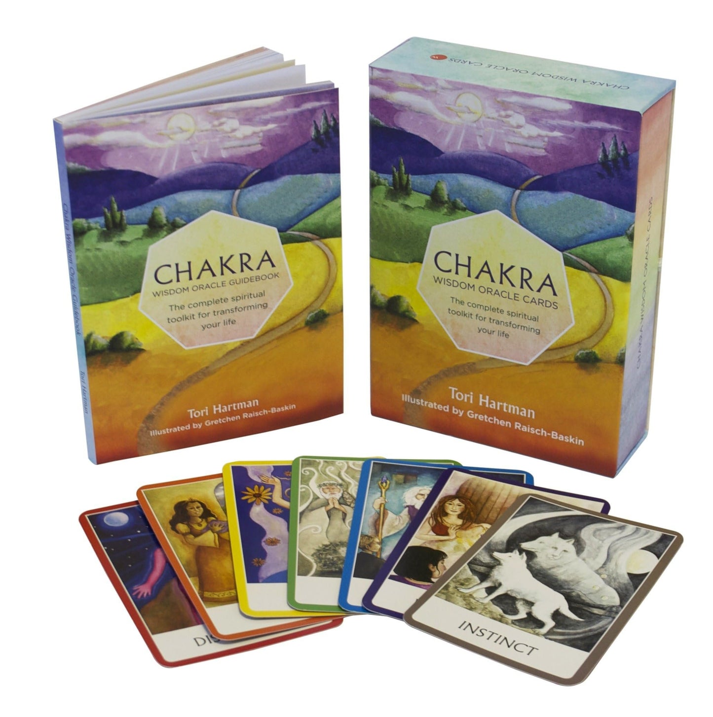 Chakra Wisdom Oracle Cards: The Complete Spiritual Toolkit for Transforming Your Life - Myte Books
