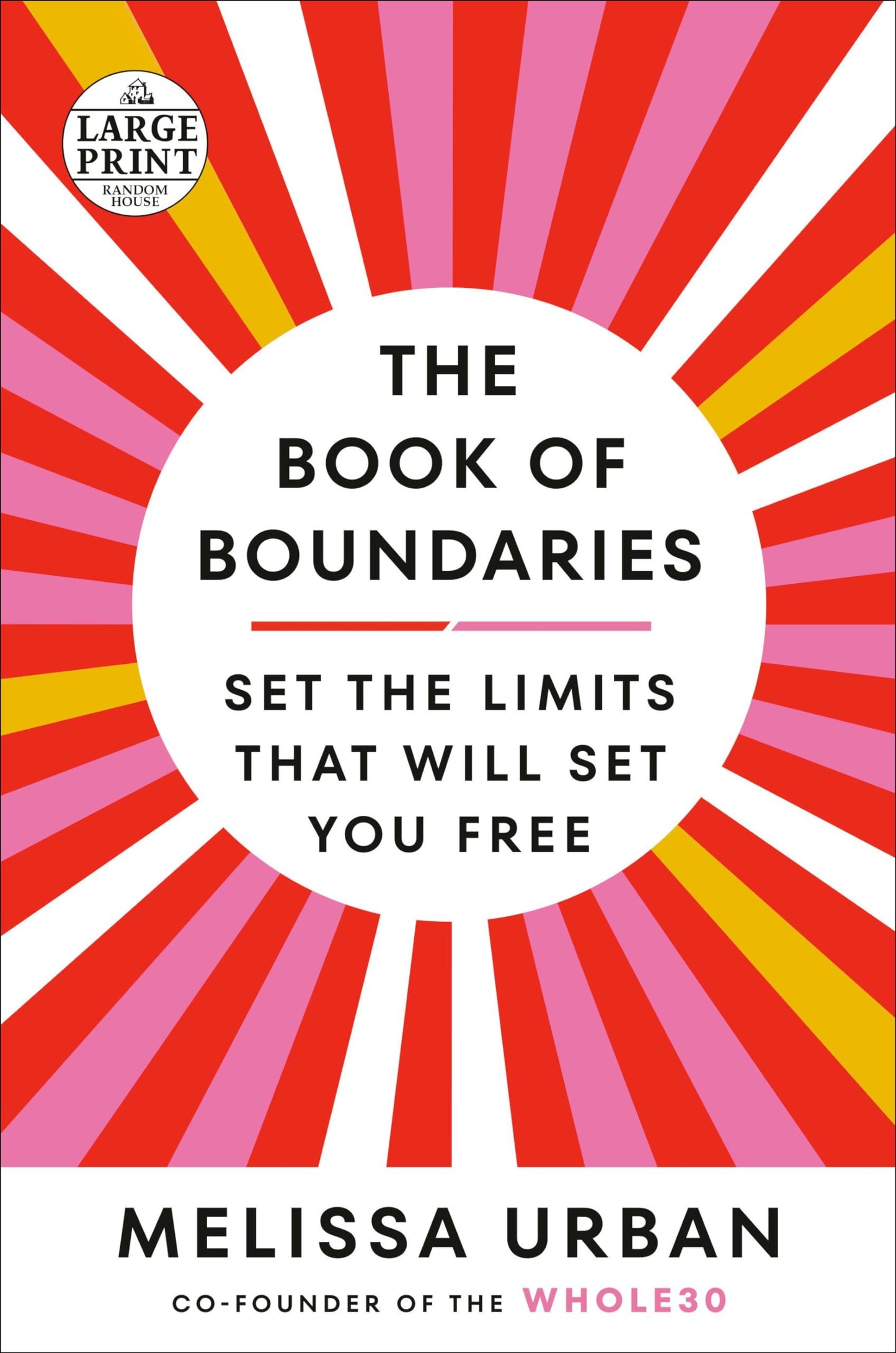 The Book of Boundaries: Set the Limits That Will Set You Free (Random House Large Print)