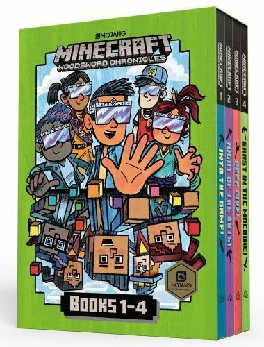 Minecraft Woodsword Chronicles Box Set Books 1-4 (Minecraft) [Hardcover] Elio...