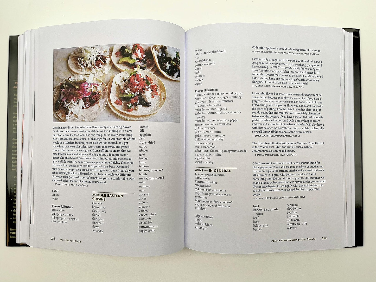The Flavor Bible: The Essential Guide to Culinary Creativity, Based on the Wisdom of America's Most Imaginative Chefs