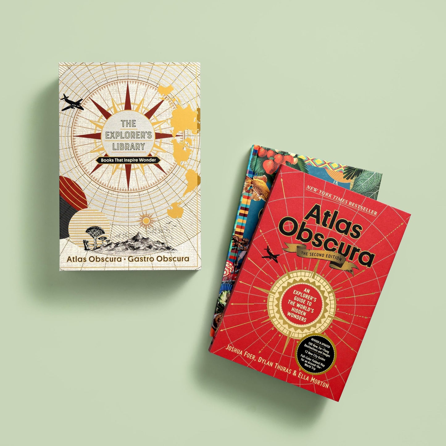 The Explorer's Library: Books That Inspire Wonder (Atlas Obscura and Gastro Obscura 2-Book Set)