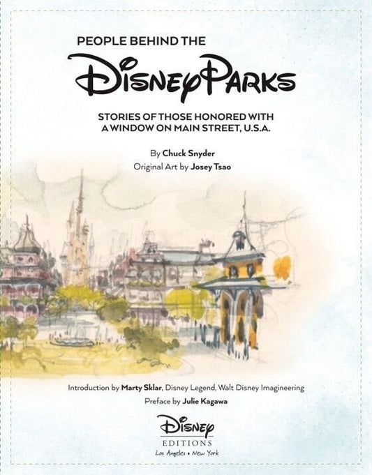 People Behind the Disney Parks Stories of Those Honored with a Window on Main...