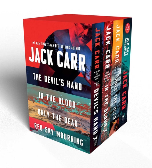 Jack Carr Terminal List Boxed Set 2: The Devil's Hand, In the Blood, Only the Dead, Red Sky Mourning - Myte Books