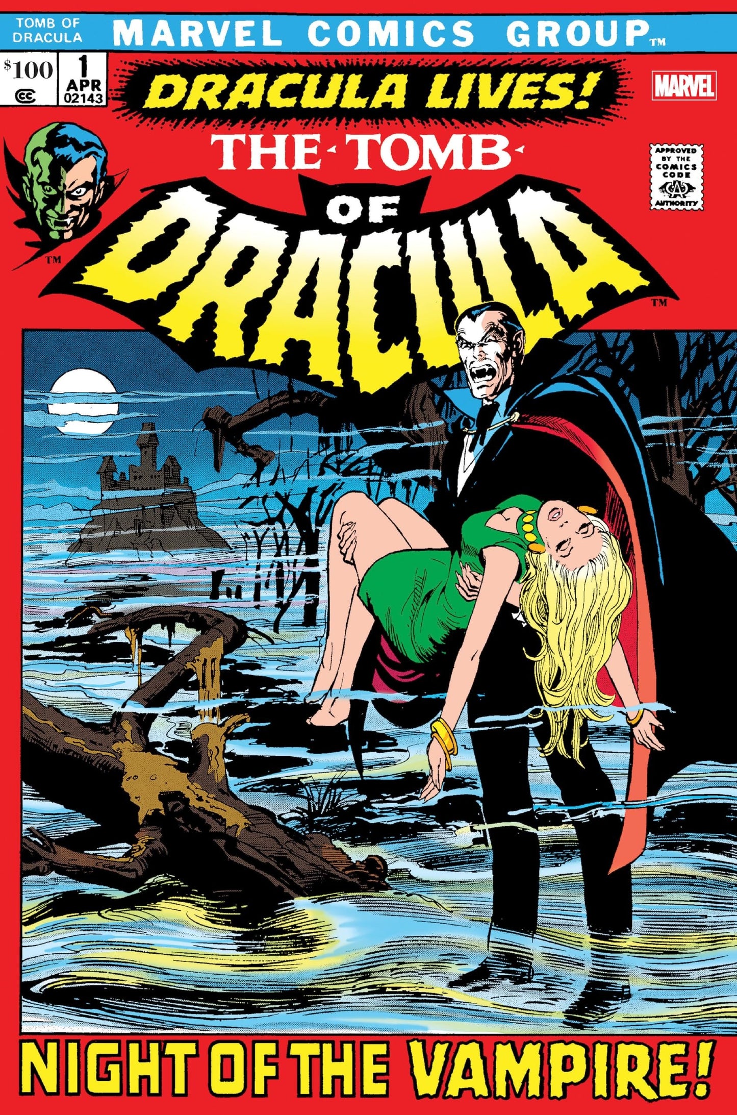 Tomb Of Dracula Omnibus Vol. 1 Neal Adams Cover [New Printing 2]