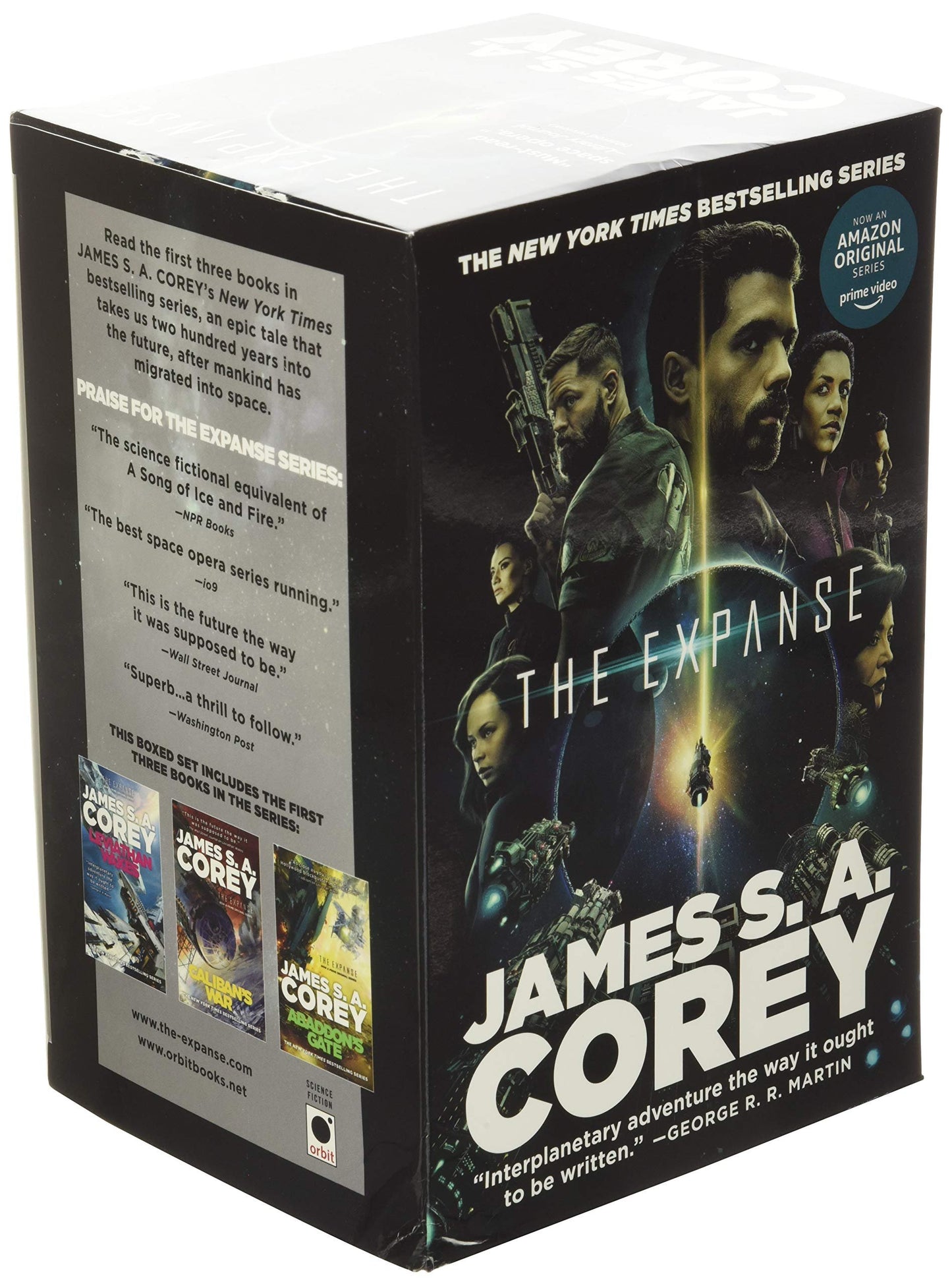The Expanse Hardcover Boxed Set: Leviathan Wakes, Caliban's War, Abaddon's Gate: Now a Prime Original Series