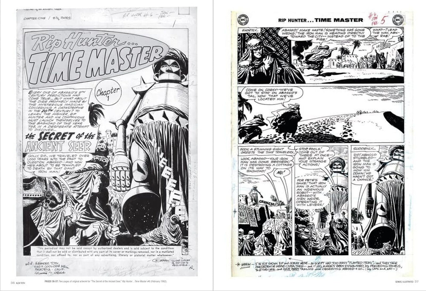 Genius, Illustrated: The Life and Art of Alex Toth [Paperback] Mullaney, Dean...