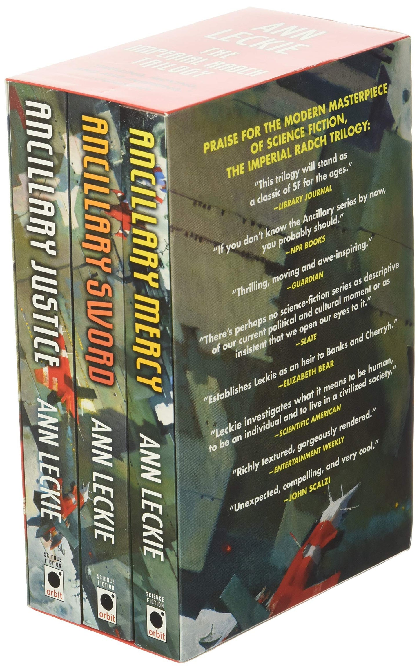 The Imperial Radch Boxed Trilogy: Ancillary Justice, Ancillary Sword, and Ancillary Mercy (The Imperial Radch Trilogy)