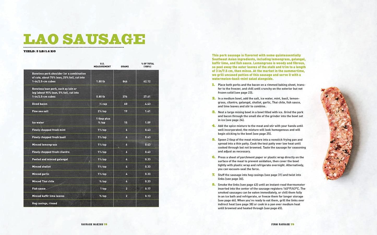 Sausage Making: The Definitive Guide with Recipes