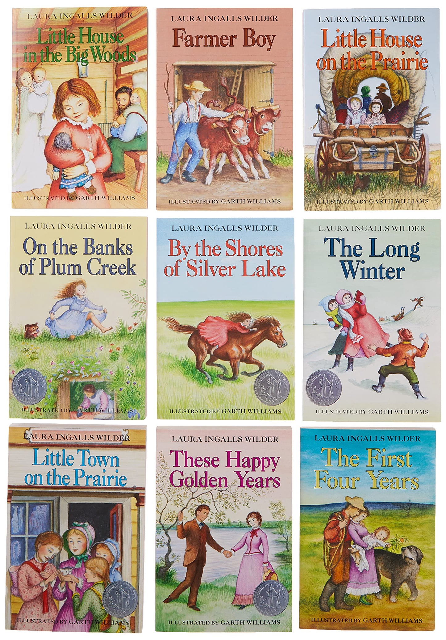 Little House Complete 9-Book Box Set: Books 1 to 9