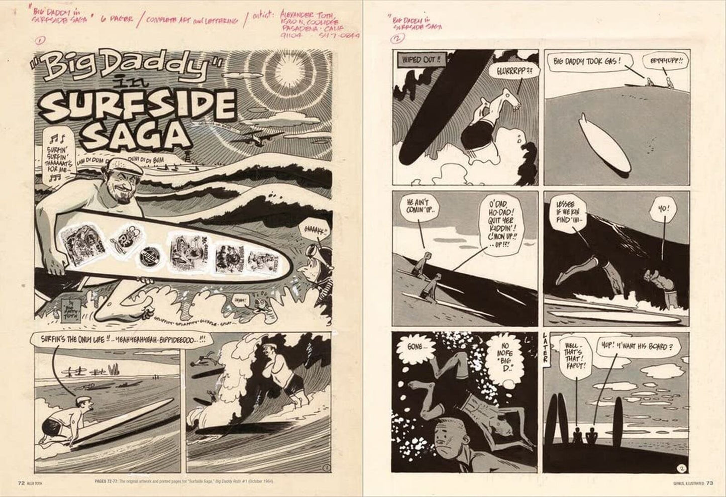 Genius, Illustrated: The Life and Art of Alex Toth [Paperback] Mullaney, Dean...