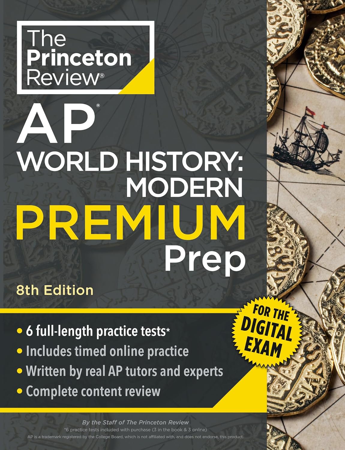 Princeton Review AP World History: Modern Premium Prep, 8th Edition: 6 Practice Tests + Digital Practice Online + Content Review (College Test Preparation)