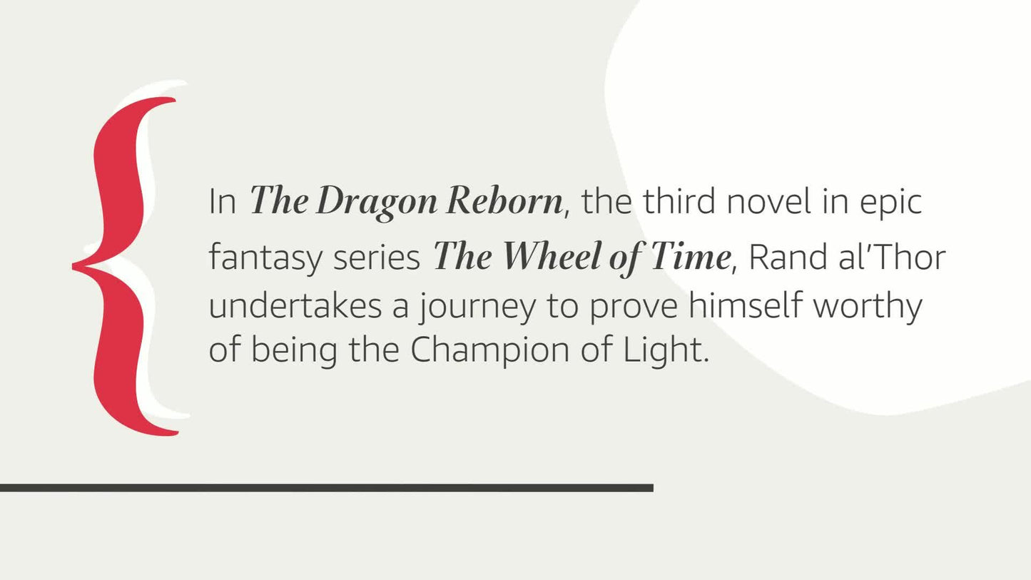 The Dragon Reborn: Book Three of 'The Wheel of Time' - Myte Books