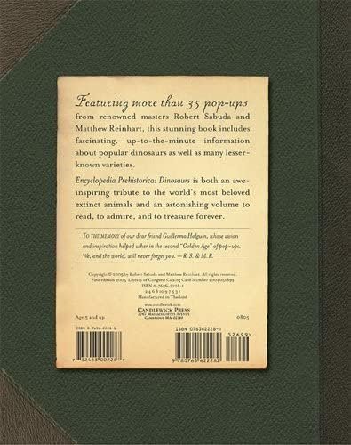 Encyclopedia Prehistorica Dinosaurs : The Definitive Pop-Up