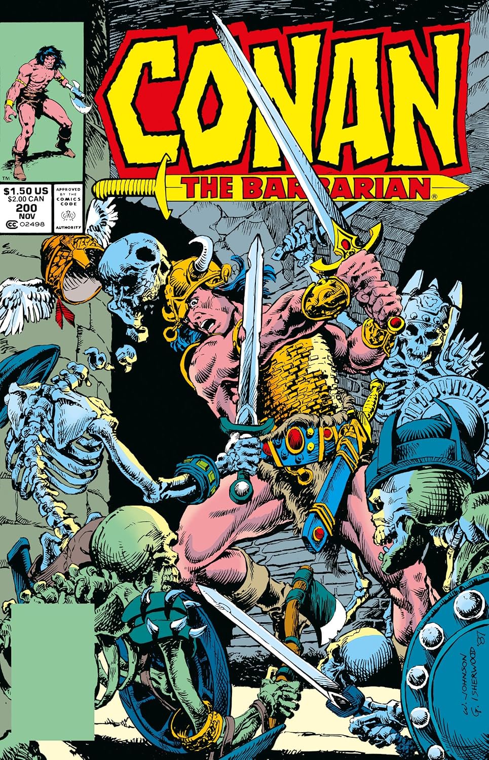 Conan The Barbarian: The Original Comics Omnibus Vol.8 (CONAN THE BARBARIAN OMNIBUS)