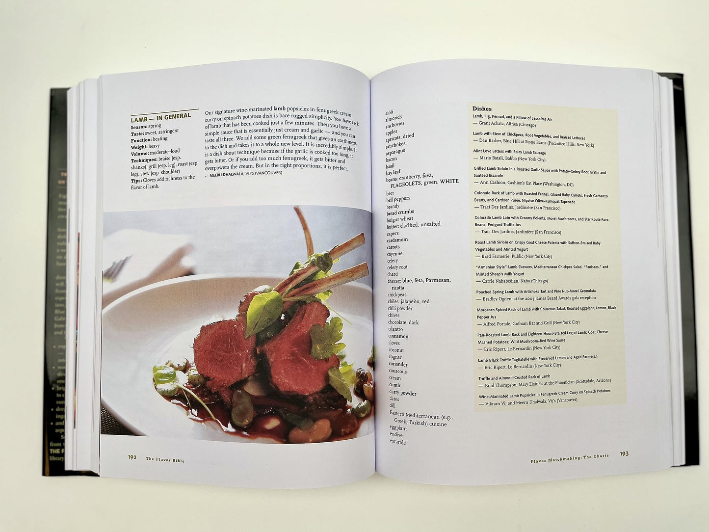 The Flavor Bible: The Essential Guide to Culinary Creativity, Based on the Wisdom of America's Most Imaginative Chefs