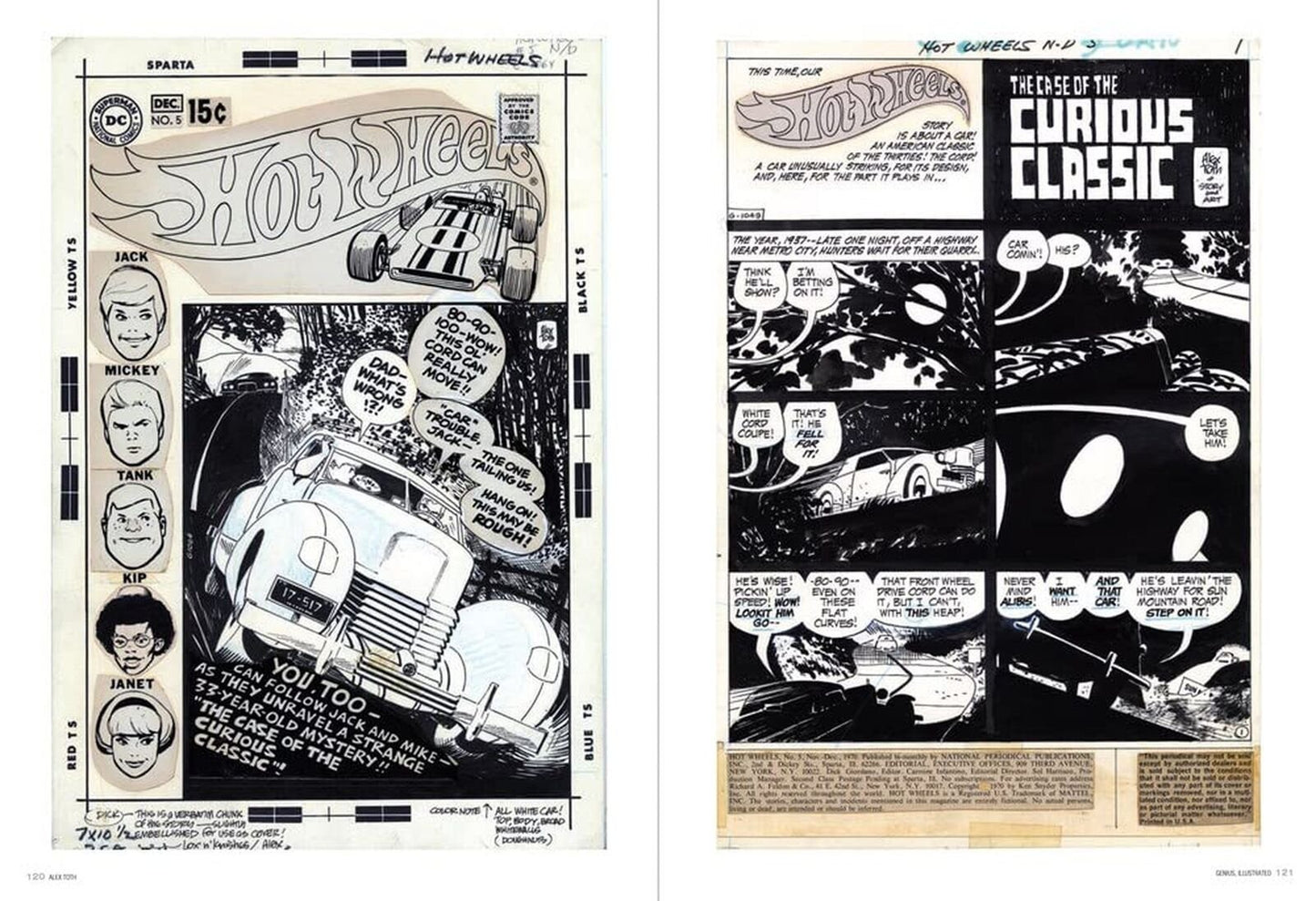 Genius, Illustrated: The Life and Art of Alex Toth [Paperback] Mullaney, Dean...