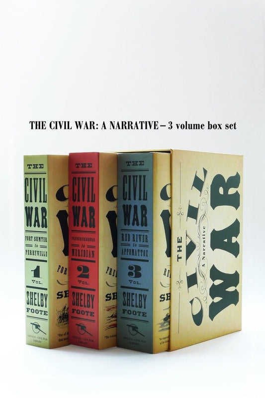 The Civil War: A Narrative - 3 Volume Box Set - Myte Books