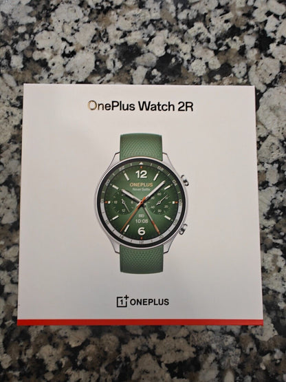 OnePlus Watch 2R 46mm Forest Green Bluetooth WiFi Brand New.