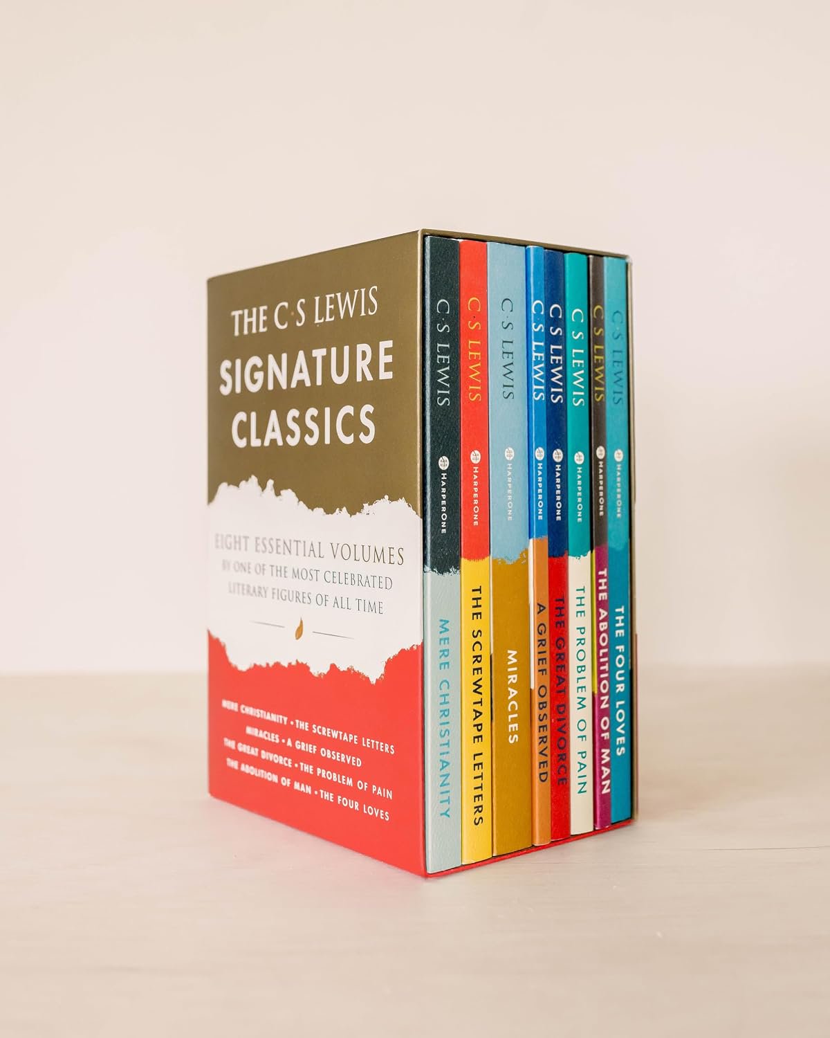 The C. S. Lewis Signature Classics (8-Volume Box Set): An Anthology of 8 C. S. Lewis Titles: Mere Christianity, The Screwtape Letters, Miracles, The ... The Abolition of Man, and The Four Loves