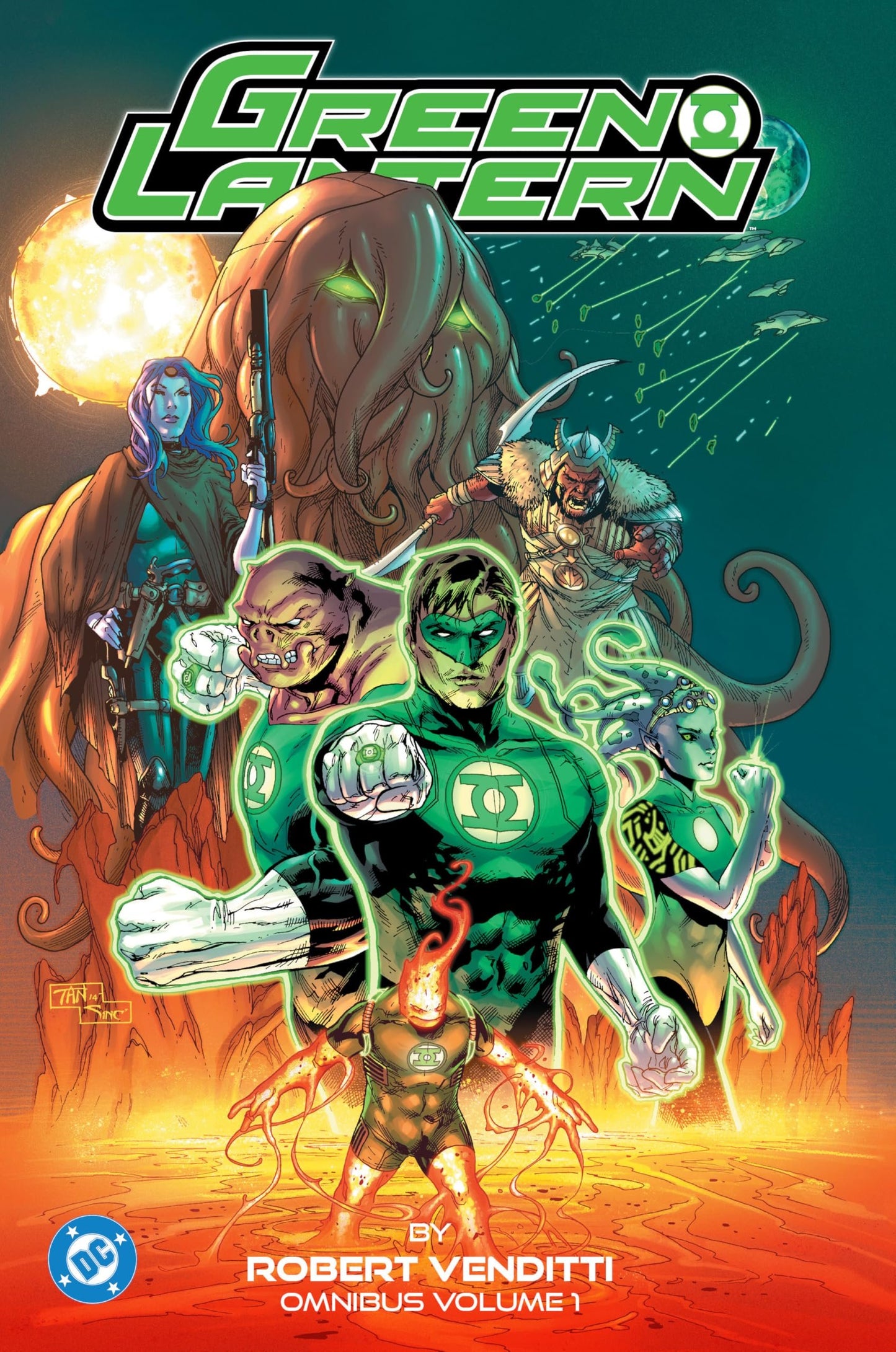 Green Lantern Omnibus Vol. 1 by Robert Venditti - DC Comics Collection
