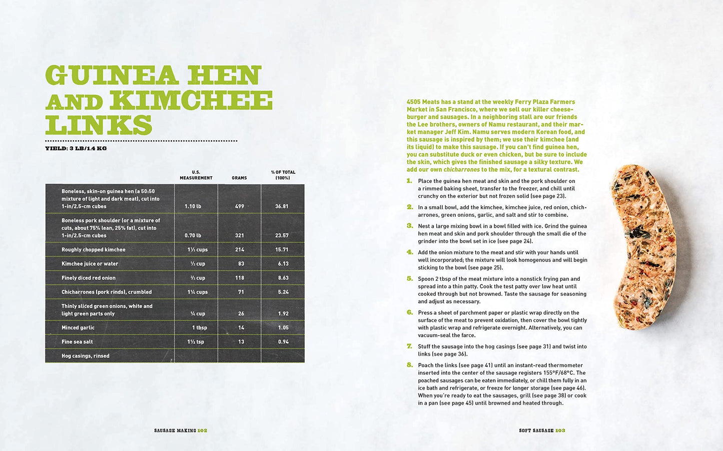 Sausage Making: The Definitive Guide with Recipes