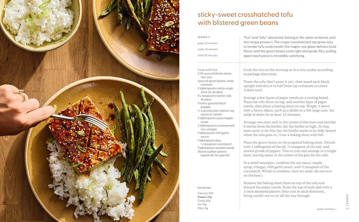 Protein-Packed Vegetarian: Easy, Nourishing Recipes to Fuel Your Day: A High-Protein Cookbook