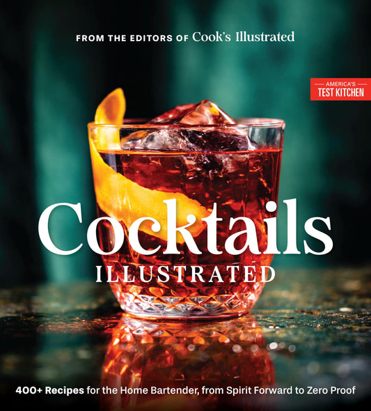 Cocktails Illustrated Book - 400+ Recipes for Home Bartenders