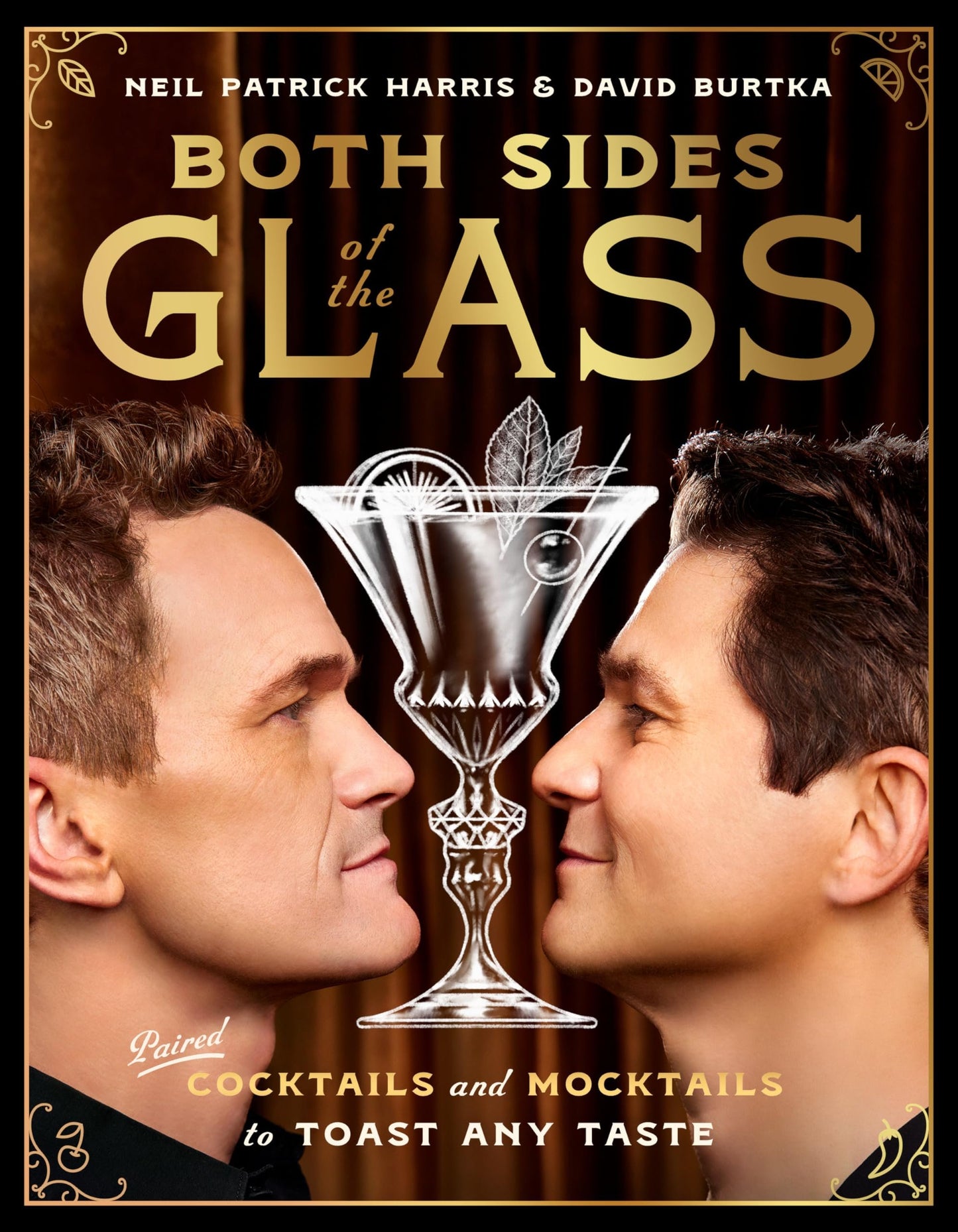 Both Sides of the Glass - Cocktails and Mocktails Book by Myte Books