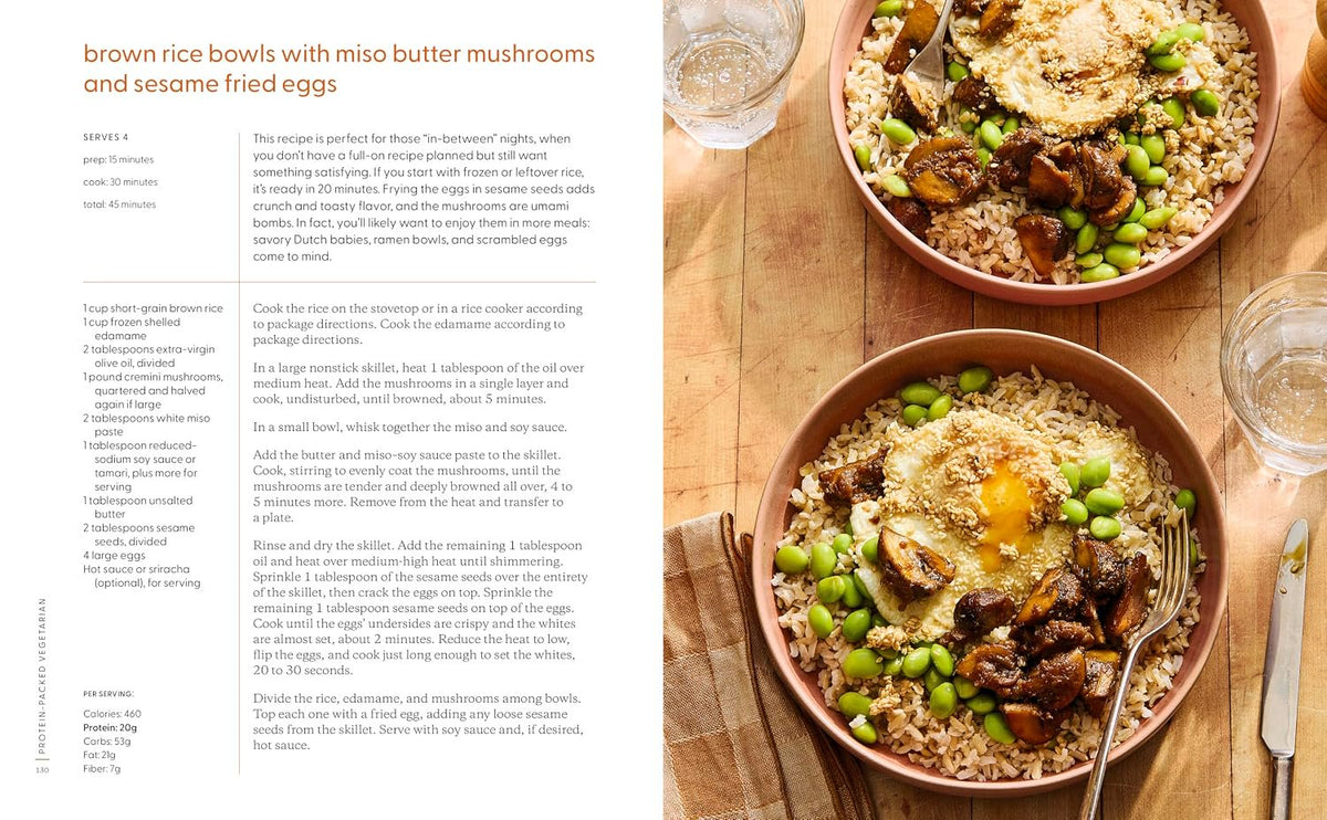 Protein-Packed Vegetarian: Easy, Nourishing Recipes to Fuel Your Day: A High-Protein Cookbook